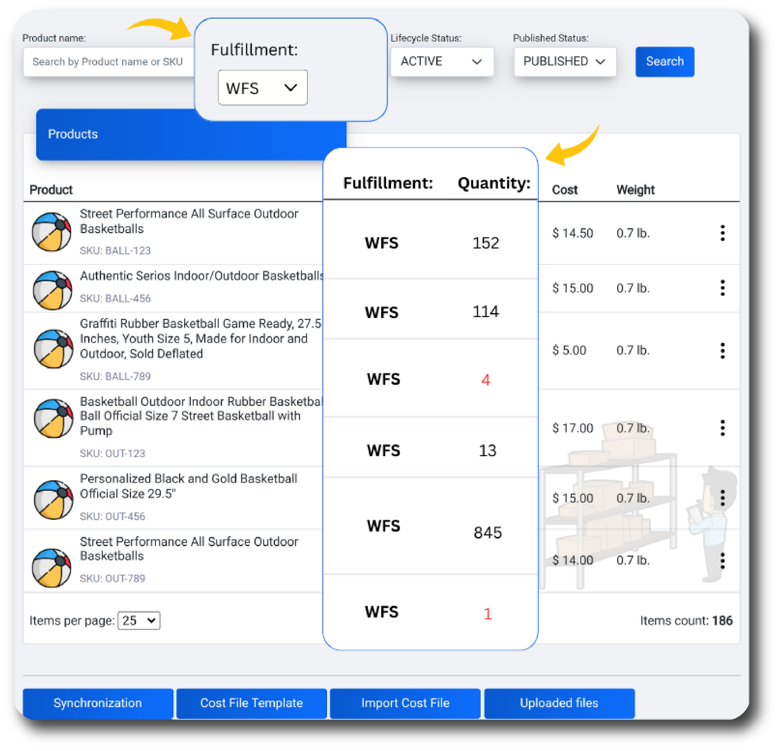 Sellers with a chrome extension calculator and statistical improvements